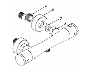 خلاط دش ثرموستاتي